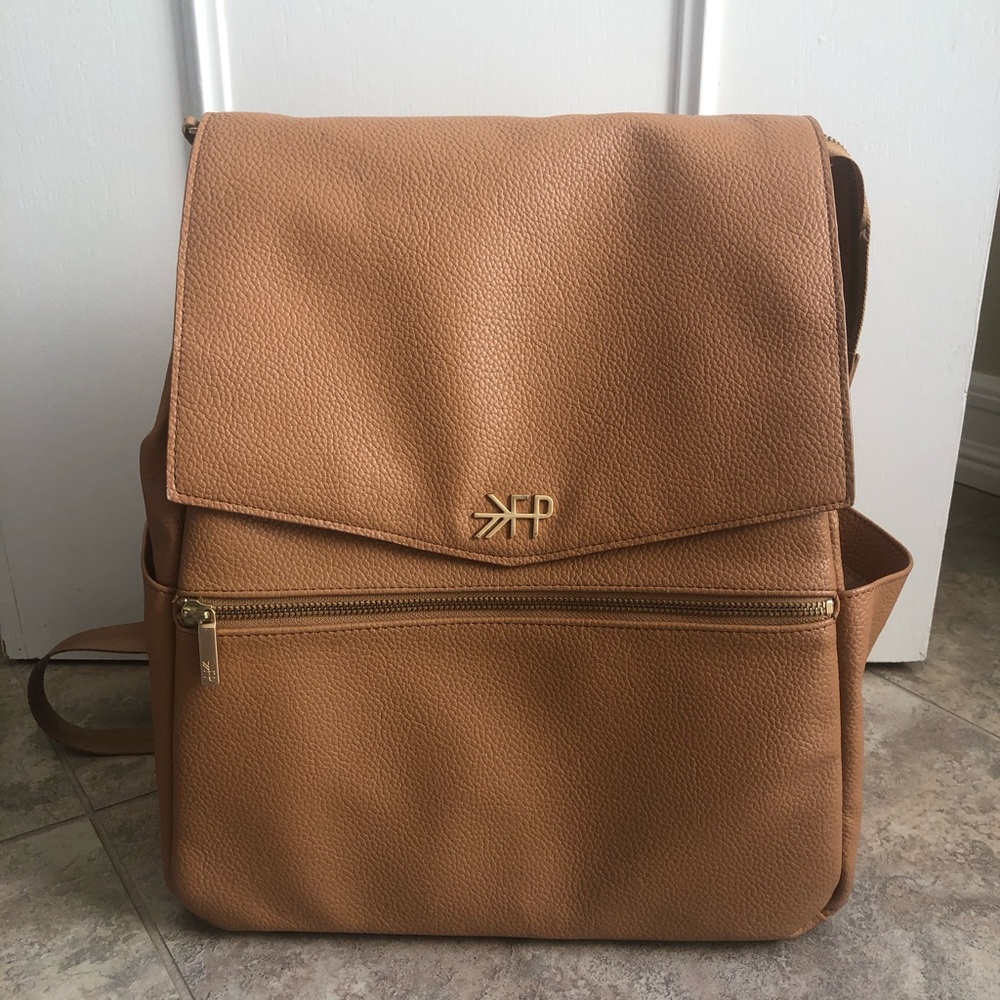 Freshly Picked Tan Diaper Bag
